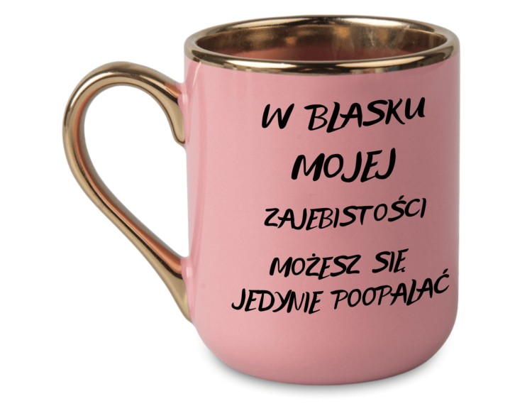 Kubek z personalizacją i śmiesznym tekstem – prezent dla kobiety
