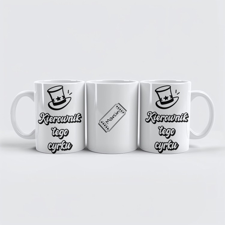 personalizowany kubek 330 ml dla szefa lub rodzica