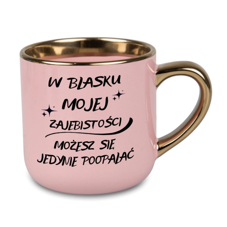 personalizowany kubek z imieniem i śmiesznym napisem, prezent dla niej