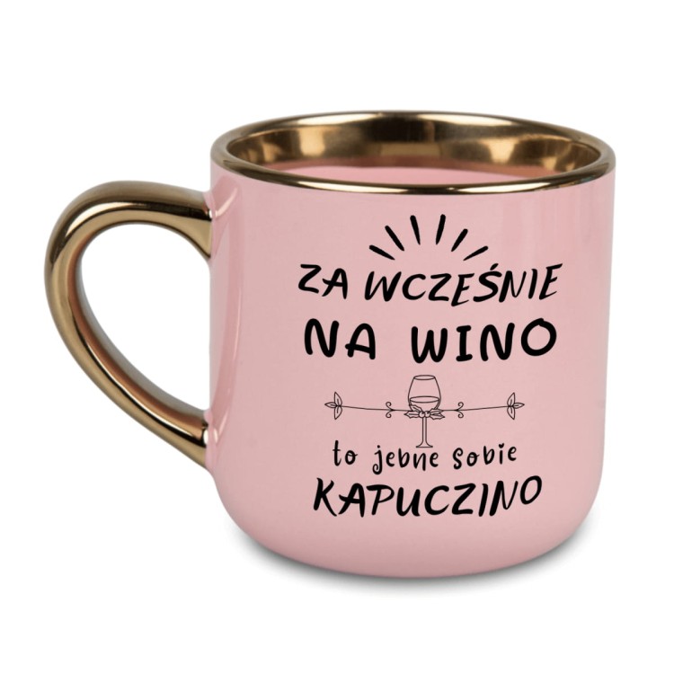 śmieszny kubek z imieniem, idealny prezent dla kobiety, 400 ml