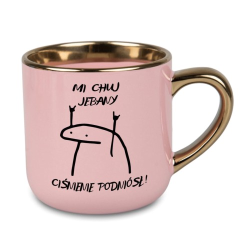 mieszny kubek z tekstem i imieniem, prezent dla kobiety lub mężczyzny