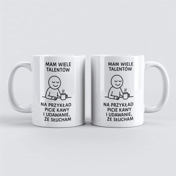 personalizowany kubek do pracy lub domu