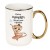 Personalizowany kubek dla mamy z napisem "A teraz mamusia strzeli sobie cappuccino" 440 ml