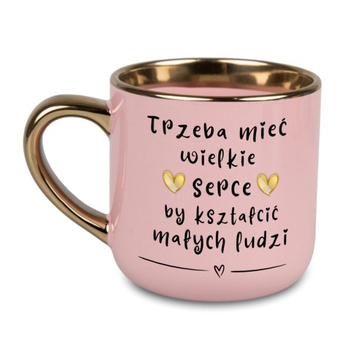 kubek dla nauczyciela z cytatem po obu stronach