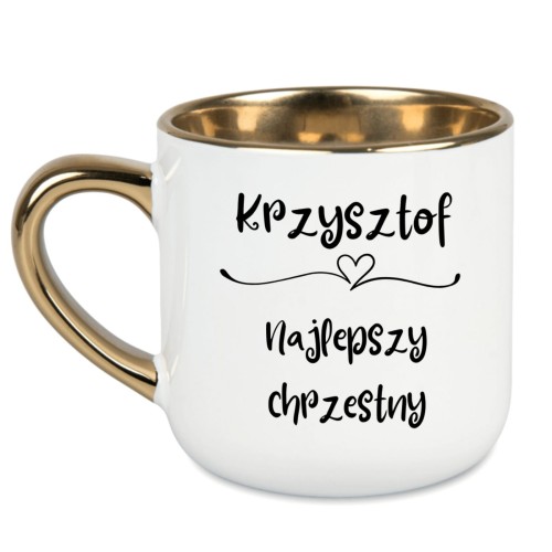 kubek z napisem najlepszy chrzestny