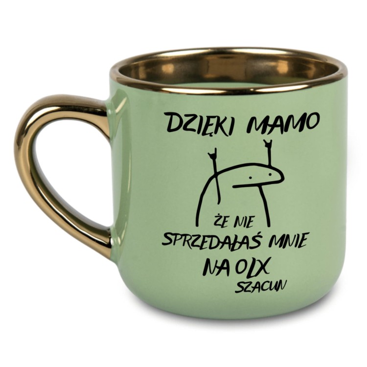 śmieszny kubek z personalizacją dla mamy