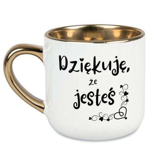 elegancki kubek 400 ml z dedykacją dla bliskiej osoby