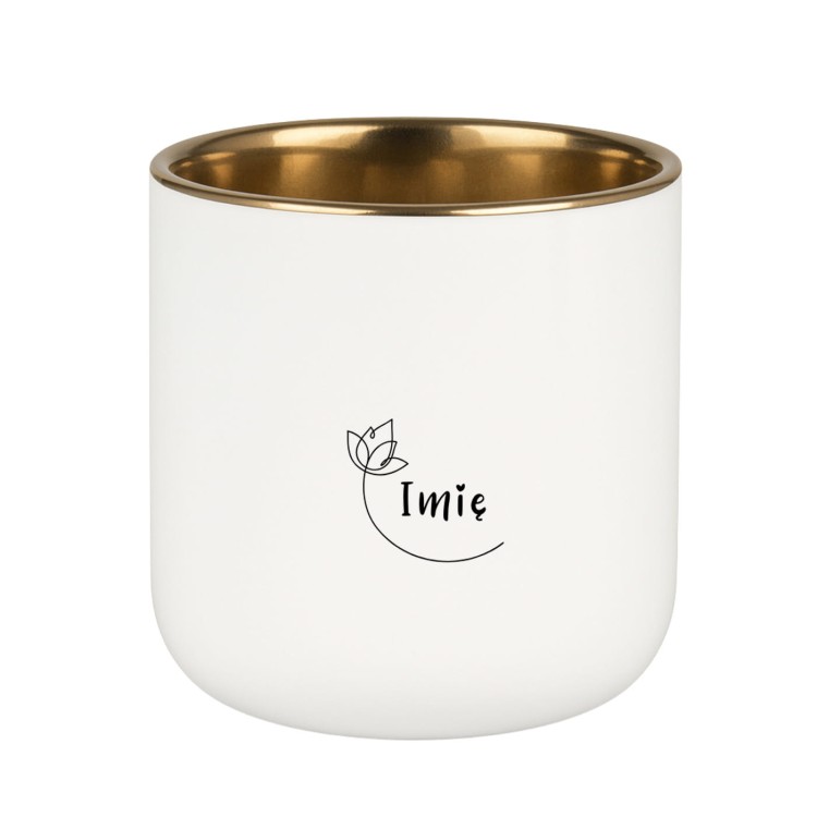 personalizowany kubek z imieniem i napisem mam to w dupie biały porcelanowy 400 ml