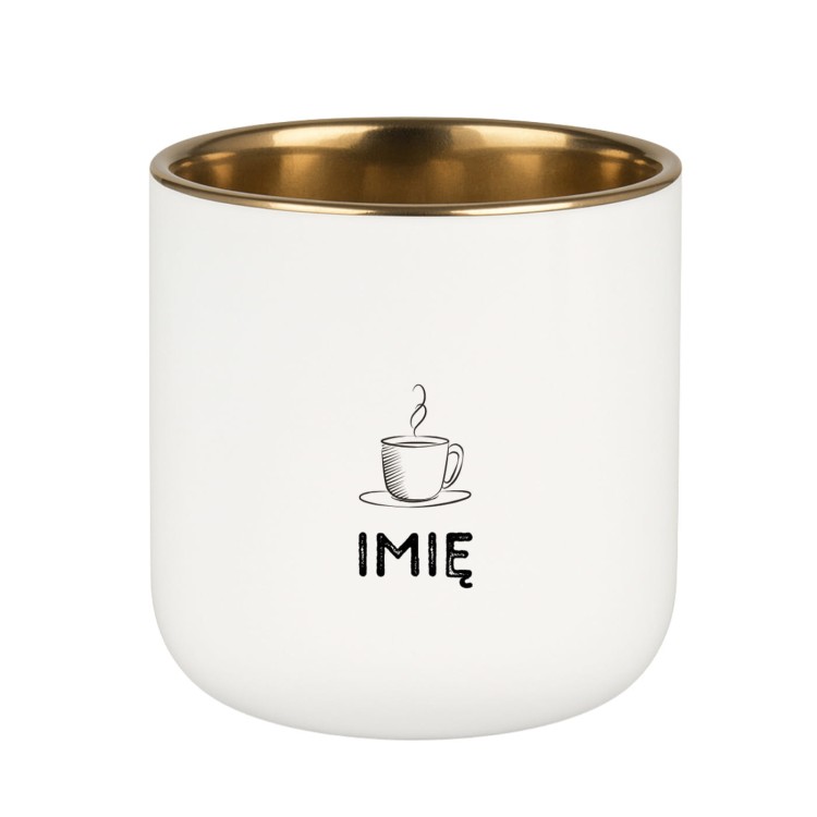 kubek prezent do pracy śmieszny napis ściśle tajna personalizowany imieniem