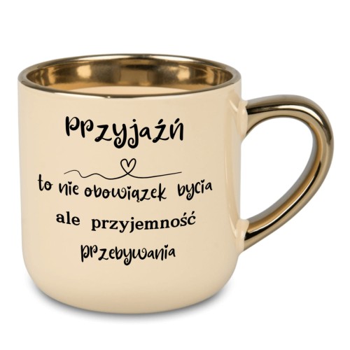 kubek z napisem jesteśmy edycją limitowaną