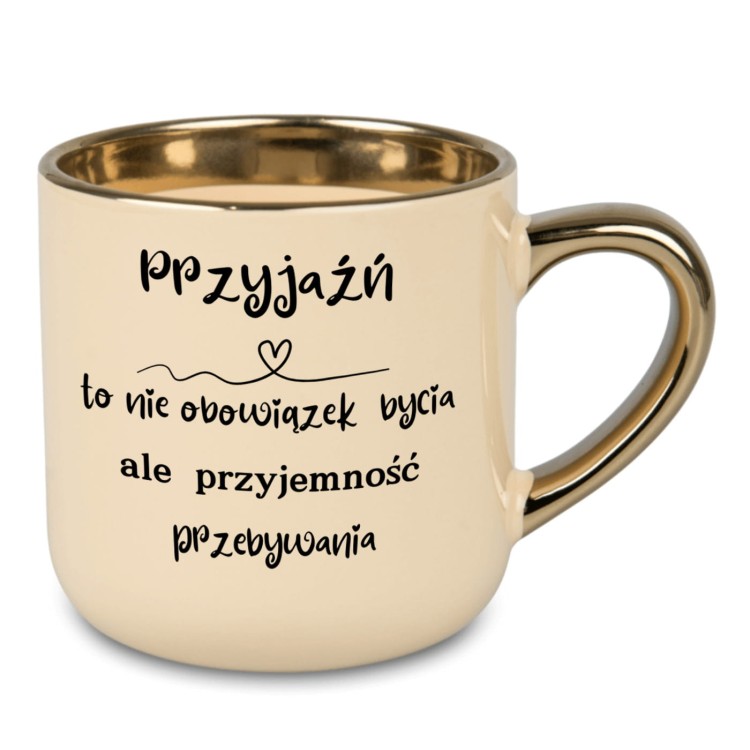 kubek z napisem jesteśmy edycją limitowaną