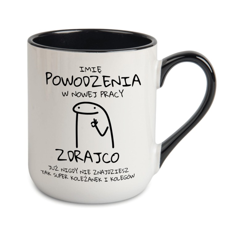 kubek personalizowany dla kolegi zmieniającego pracę