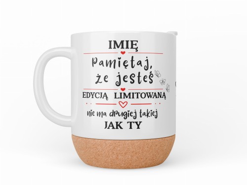 Kubek personalizowany dla kobiety z imieniem – edycja limitowana