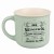kubek porcelanowy personalizowany miętowo-zielony 360 ml z napisem Nie pozwól nikomu przyćmić swojego blasku