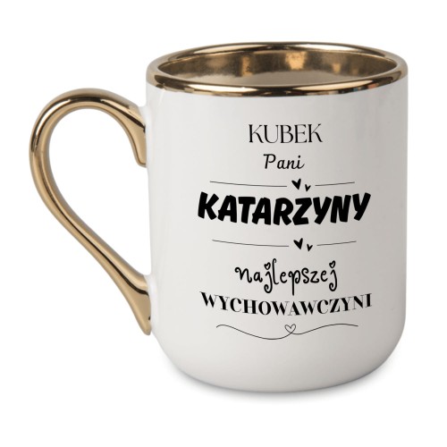 Kubek personalizowany z imieniem Katarzyny – najlepsza wychowawczyni