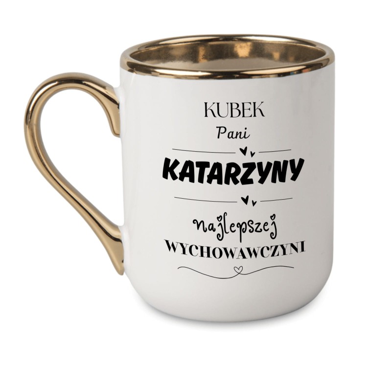 Kubek personalizowany z imieniem Katarzyny – najlepsza wychowawczyni