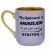 kubek personalizowany z imieniem – fioletowy glamour