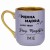 elegancki fioletowy kubek ze złotym uchem i napisem pani magister prezent dla absolwentki alexgrawer