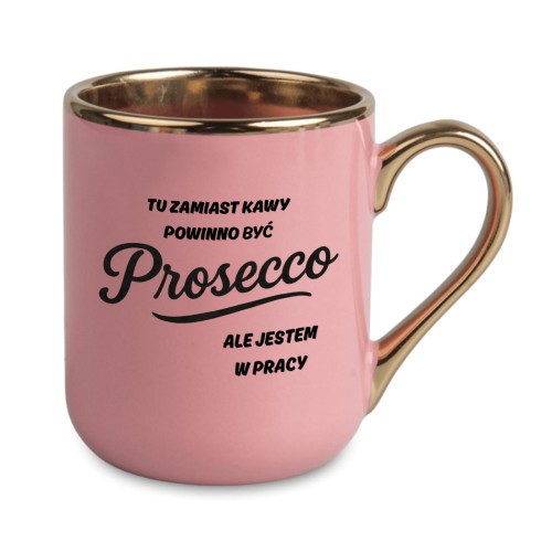 personalizowany kubek prosecco z imieniem – prezent dla kobiety