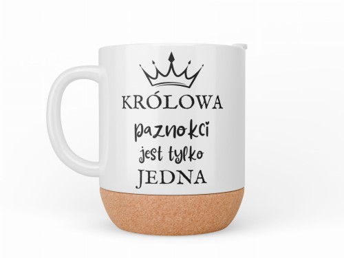 kubek królowa paznokci jest tylko jedna