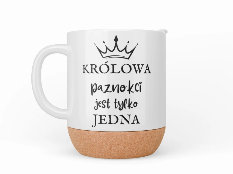 kubek królowa paznokci jest tylko jedna