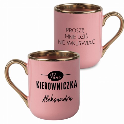 kubek prezent dla szefowej z imieniem