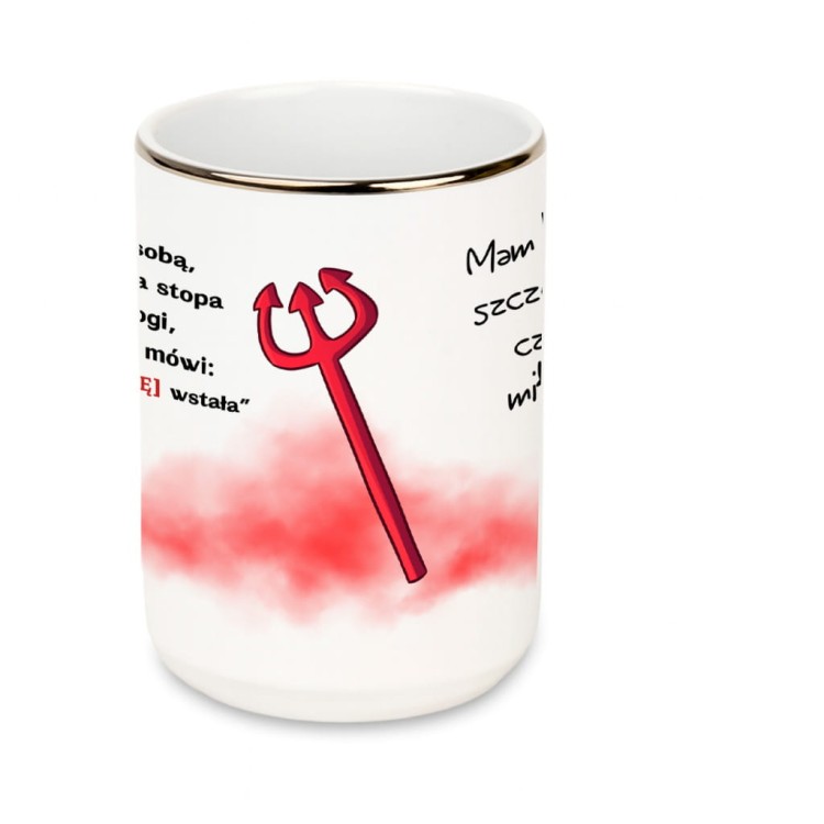 śmieszny kubek dla kobiety z charakterem personalizowany imieniem