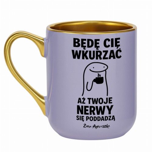 personalizowany kubek z imieniem i śmiesznym tekstem dla par