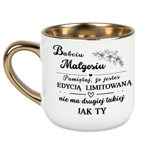 prezent na dzień babci kubek z imieniem 400 ml