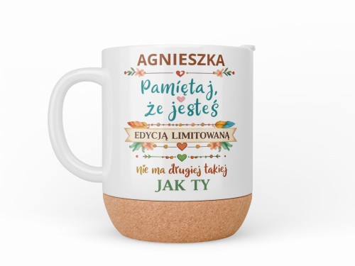 kubek personalizowany z imieniem edycja limitowana