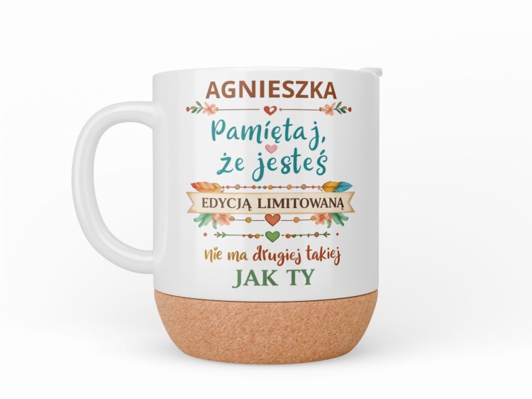 kubek personalizowany z imieniem edycja limitowana