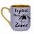 kubek pojebie mnie zaraz fioletowy personalizowany imię
