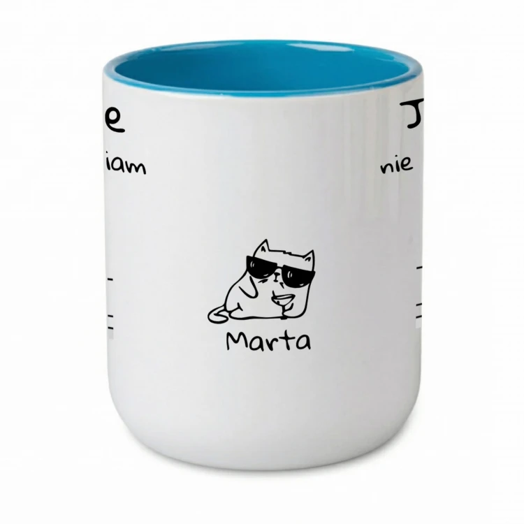 personalizacja kubka imieniem