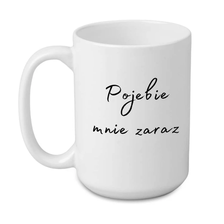 śmieszny kubek z mocnym napisem personalizacja imię