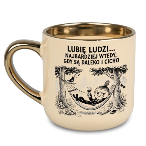 kubek lubię ludzi ale z daleka śmieszny prezent personalizowany