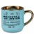 Niebieski kubek personalizowany z imieniem Pamiętaj że jesteś Edycją Limitowaną 400 ml