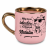 Personalizowany kubek dla kobiety Niby nie ma ideałów różowy 400 ml
