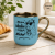Personalizowany kubek Niby nie ma ideałów jasnoniebieski 330 ml