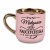 Personalizowany kubek dla nauczycielki różowy Elegant 400 ml