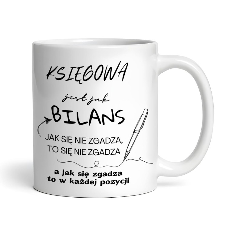 Kubek prezent dla księgowej